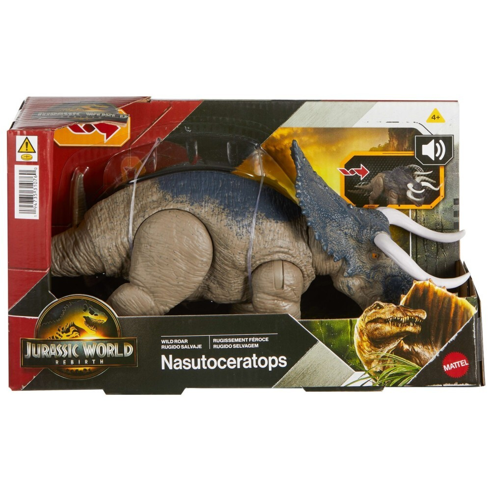 Jurassic World - Ревущий динозавр Насутоцератопс со звуком JGC81