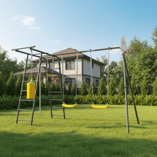 ROMANA Спорт Плюс 2 (антрацит) (с пластиковыми качелями)