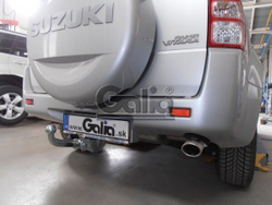 Фаркоп оцинкованный Galia S097A для Suzuki Grand Vitara 5 дверная 2005-2016(паспорт и сертификат в комплекте)(без электрики)