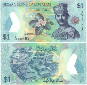 1 доллар 2019 Бруней
