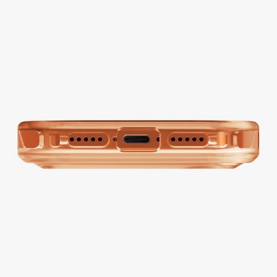 Чехол Uniq Combat MagSafe для iPhone 17 Pro Carbon Volt Orange (IP6.3P(2025)-COMMVORG)