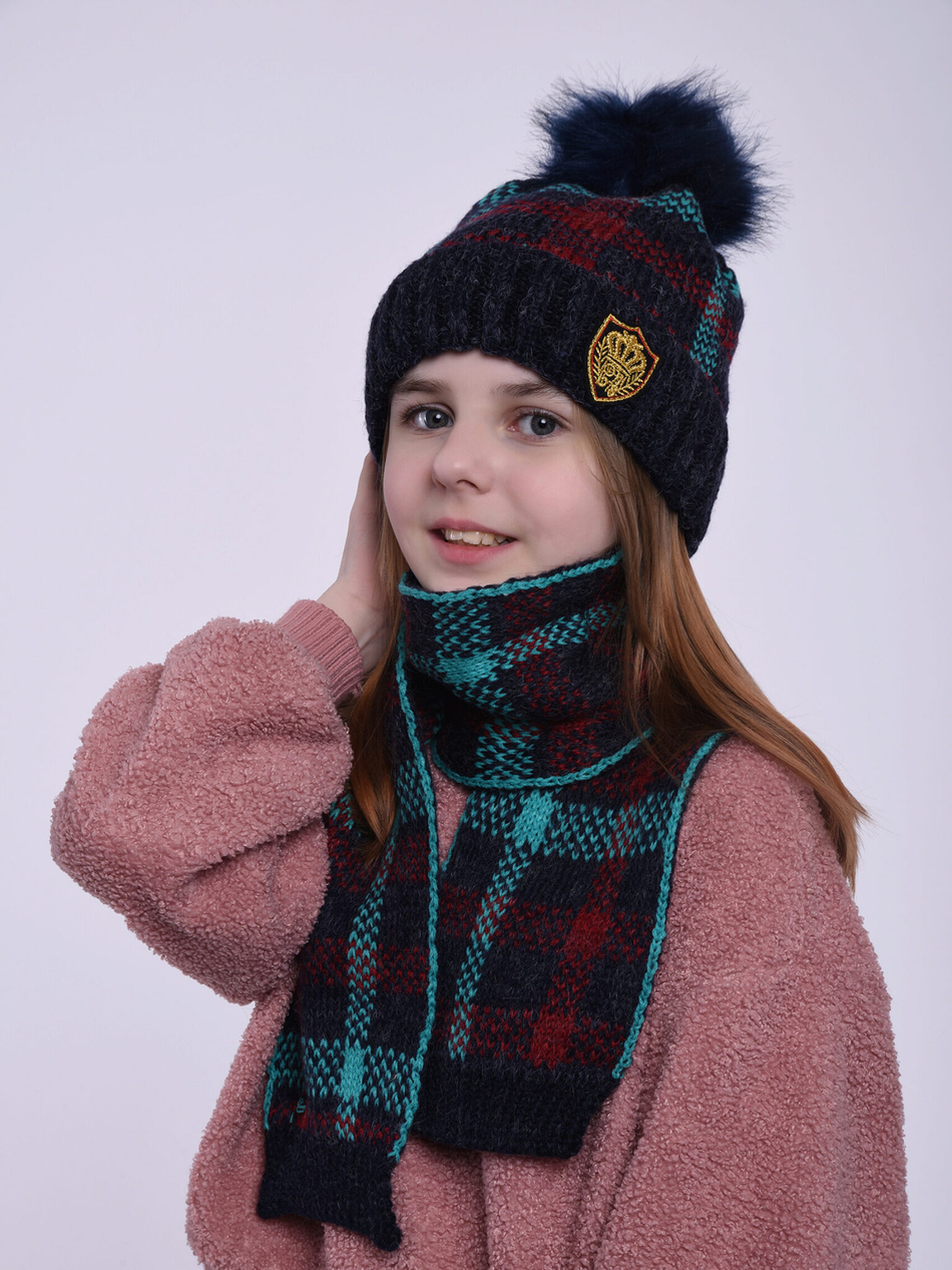 Комплект детский (Шапка+Шарф)