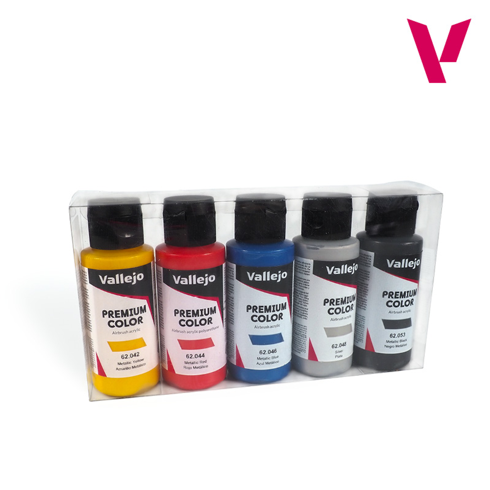 Premium metallic color 5x60ml.