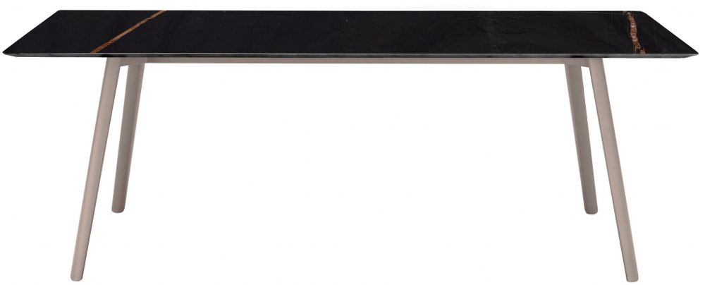 Стол мраморный Scab Design Squid M, тортора, черный мрамор Сахара Нуар