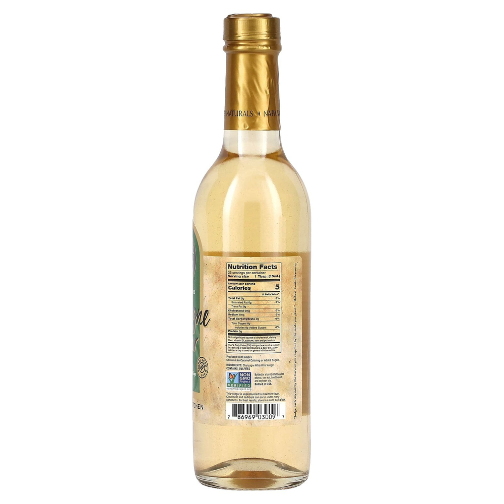Napa Valley Naturals, уксус из шампанского, 375 мл (12,7 жидк. унции)