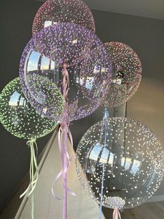 Баблс с пенопласт шариками