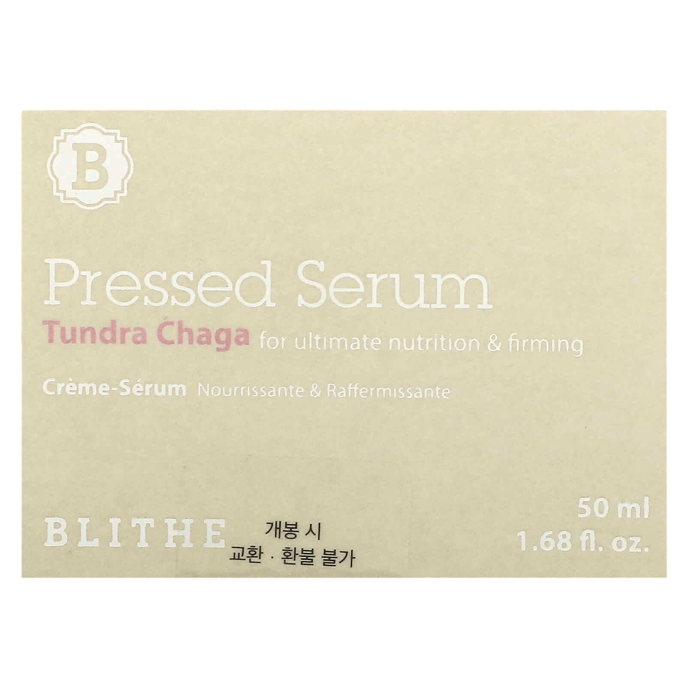 Blithe, Tundra Chaga, спрессованная сыворотка, 50 мл (1,68 жидк. унции)