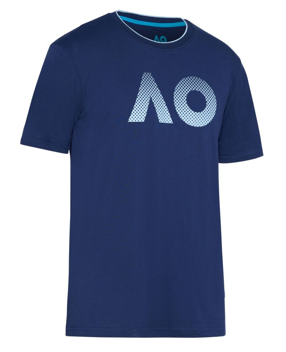Теннисная футболка Australian Open T-Shirt AO Textured Logo