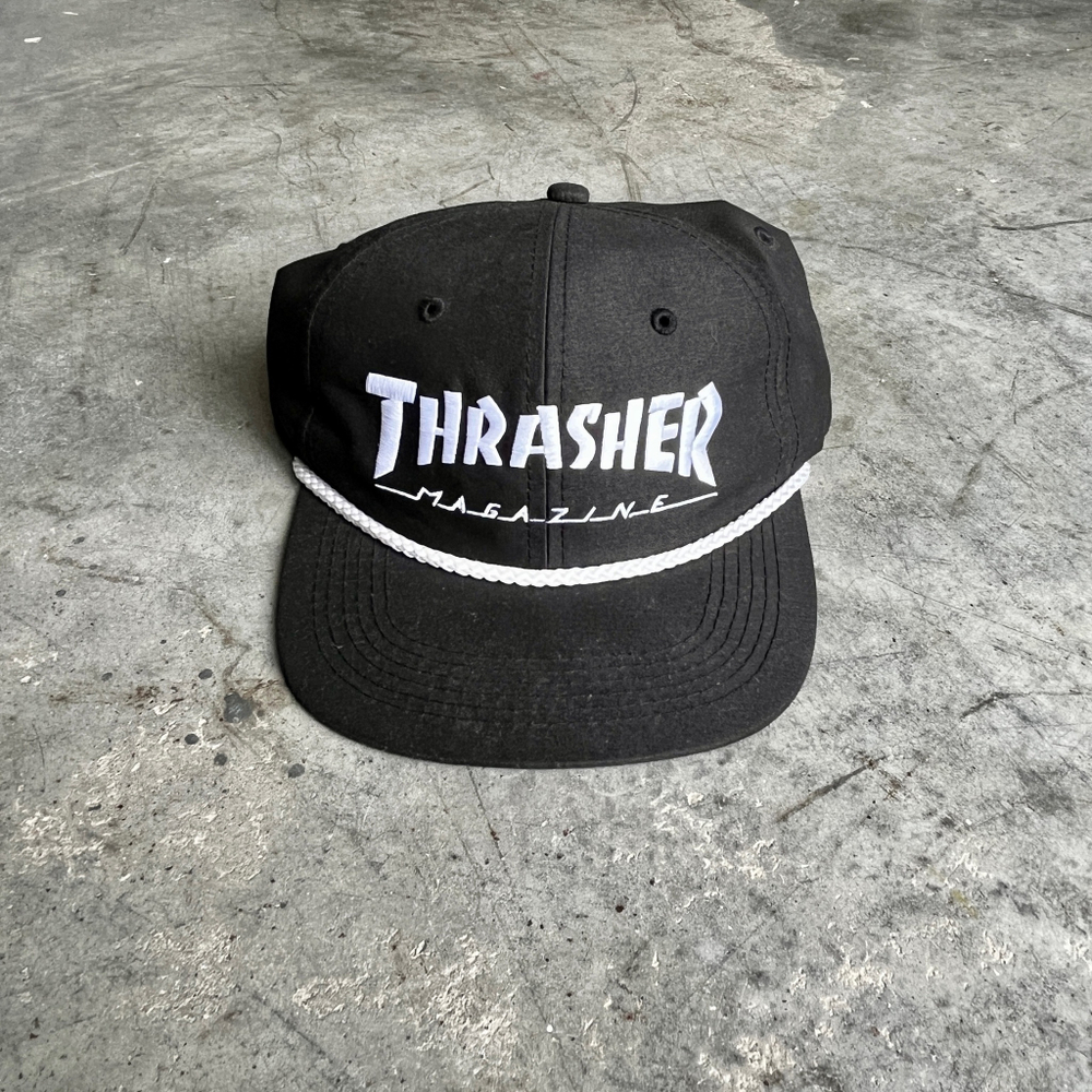 Кепка Thrasher Rope Black/White