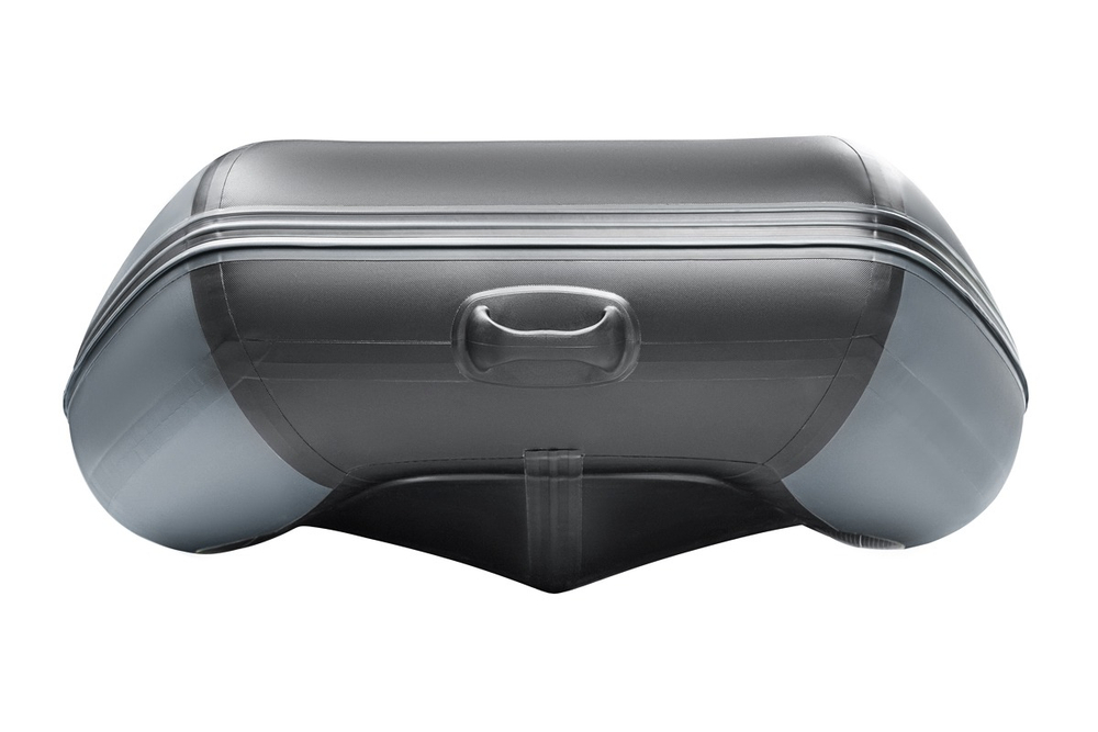 YACHTMAN-280 СК (Яхтман) серый-черный (лодка ПВХ под мотор с усилением)