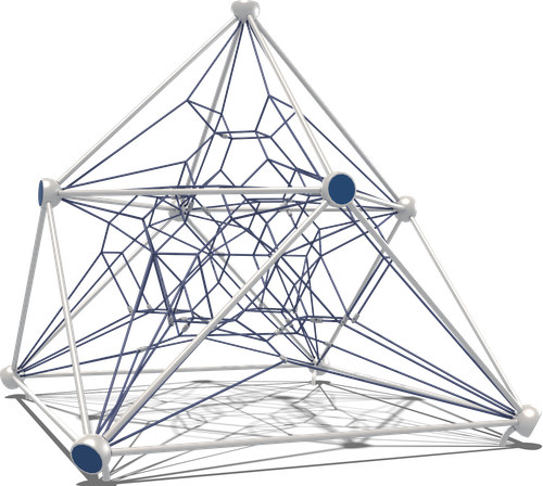 Гибкие элементы для лазания Единорог (паттерн Fairytale)