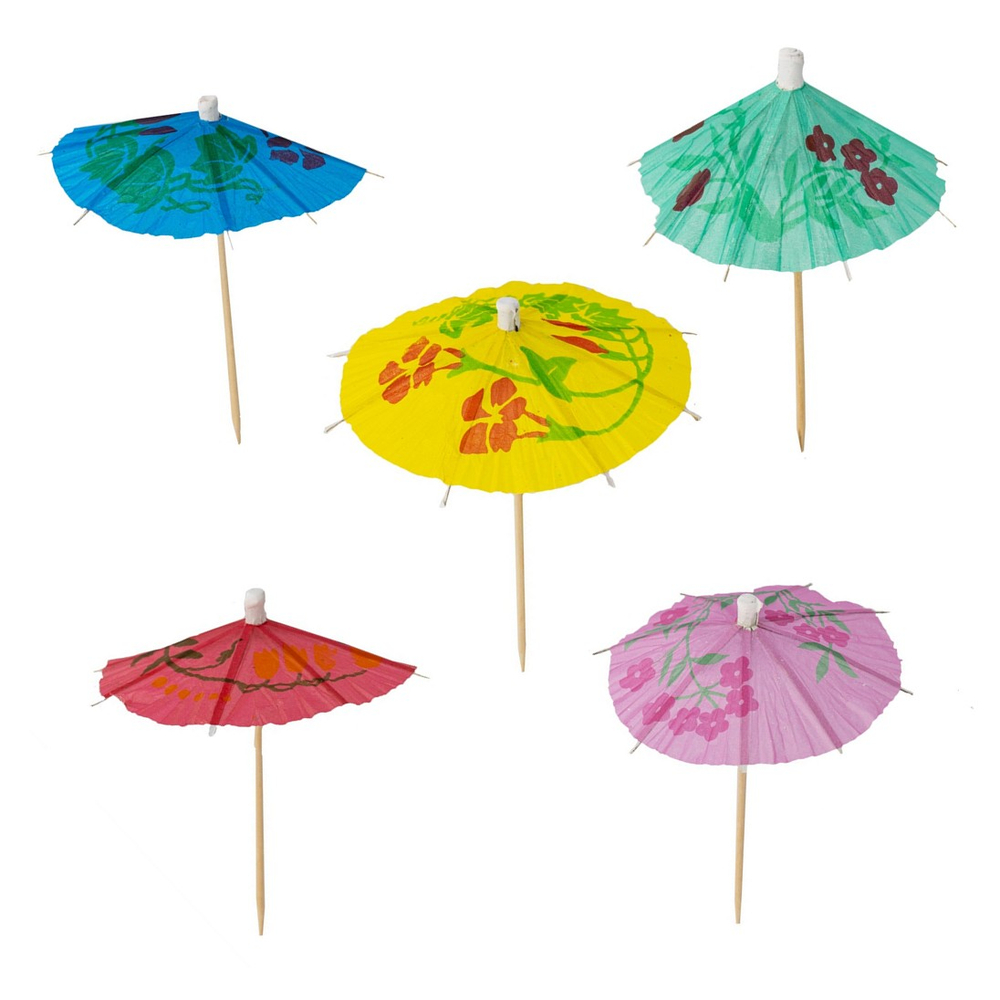 Пики для канапе «Зонтик», 10 см, 12 шт