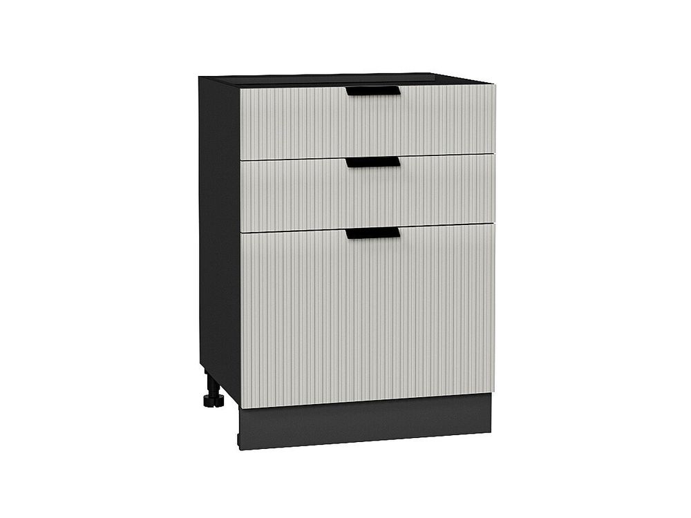 Шкаф нижний с 3-мя ящиками Евро Лайн