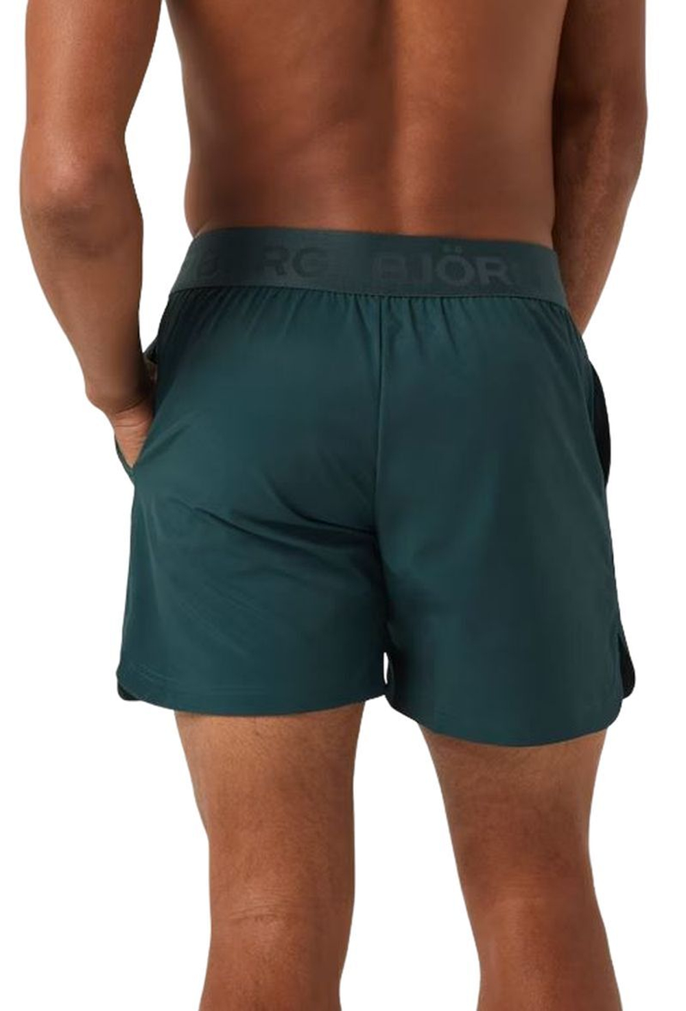 Мужские теннисные шорты Björn Borg - зеленый