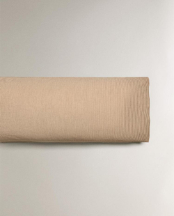 ZARA HOME НАВОЛОЧКА В ПОЛОСКУ, БЕЖЕВЫЙ