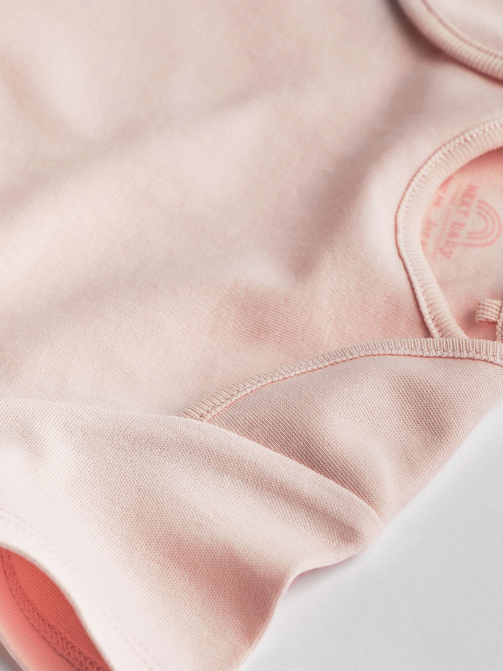 Боди с коротким рукавом для малышей Next 649-881, 5 шт., Белый, Розовый