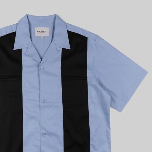 Рубашка мужская Carhartt WIP Durango артикул:I033041_frosted_blue - купить в магазине Дайс