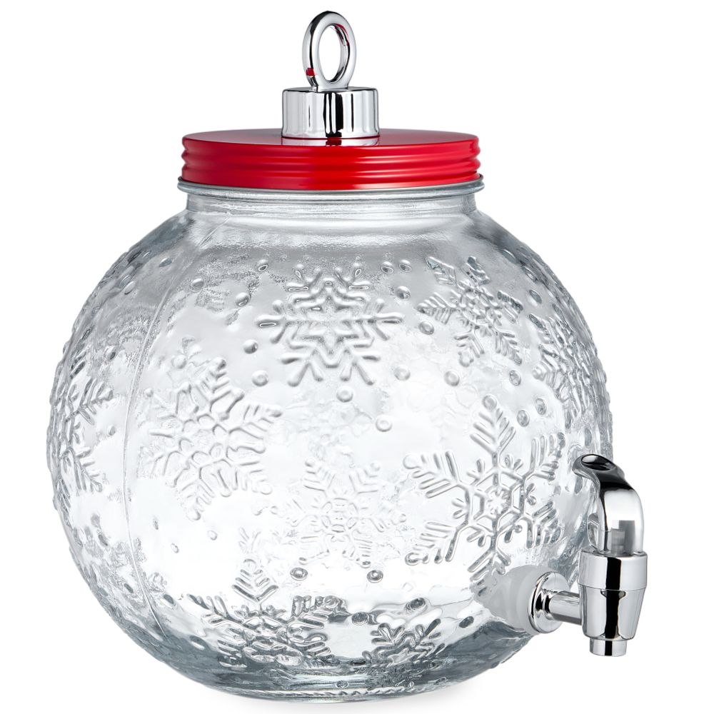 ДИСПЕНСЕР ДЛЯ НАПИТКОВ "CHRISTMAS BALL", 22,5*20,5 СМ, 3,5 Л