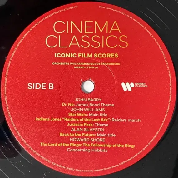 Various Artists Cinema Classics - Iconic Film Scores LP