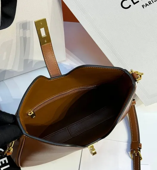 Сумка CELINE CAMILLE 16, коричневый