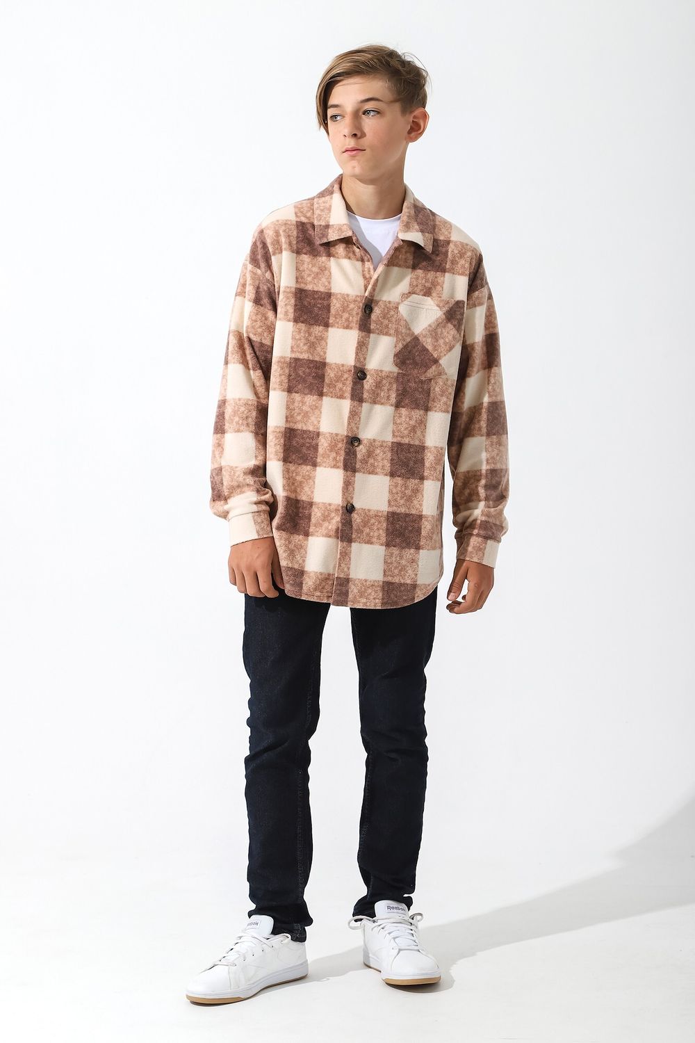 Толстовка мальчик Рубашка Гамбит-2 Виотекс БЕЖЕВЫЙ