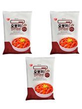 Рисовые палочки Токпокки Yopokki Остро-пряные 240 г 3 шт