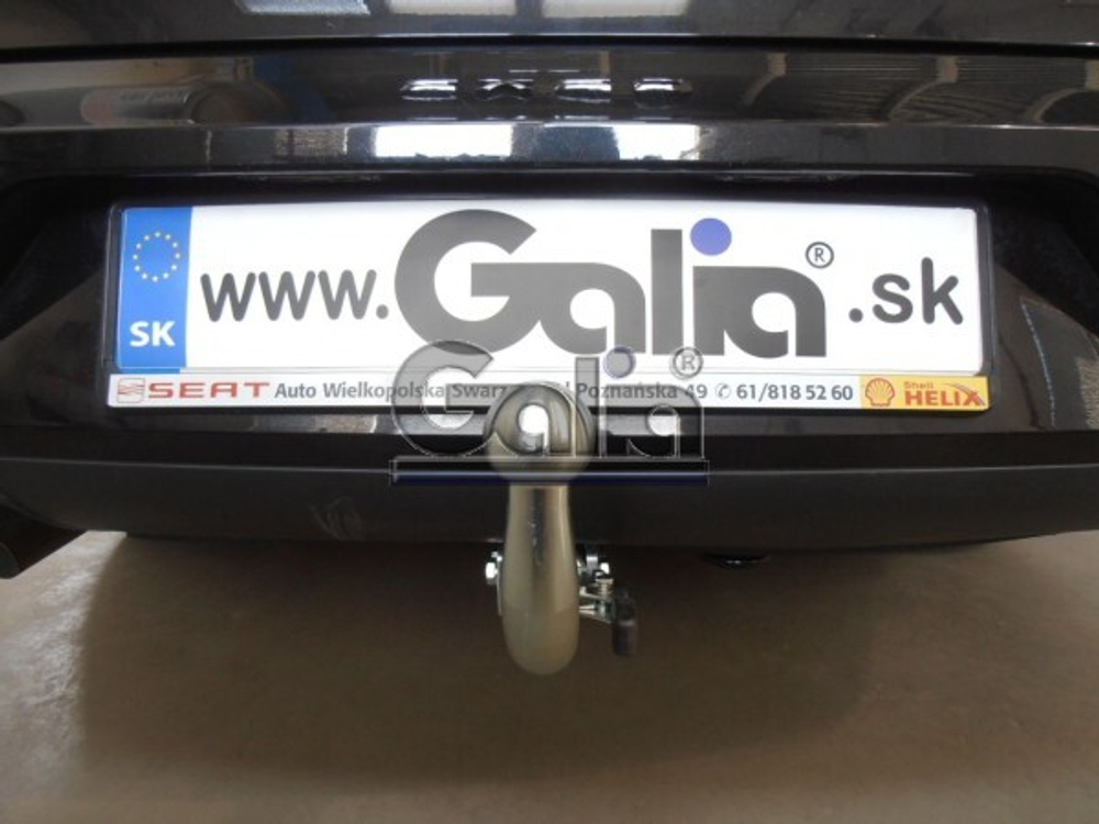 Фаркоп оцинкованный Galia A036A для Audi A4 2000-2007, VW Passat 1996-2005(паспорт и сертификат в комплекте)(без электрики)