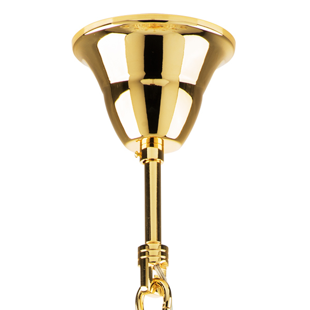 700162 Люстра подвесная CLASSIC 16х60W E14 ЗОЛОТО