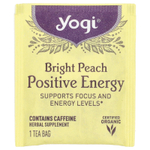 Yogi Tea, Positive Energy™, Bright Peach , 16 Tea Bags, 1.02 oz (29 g)