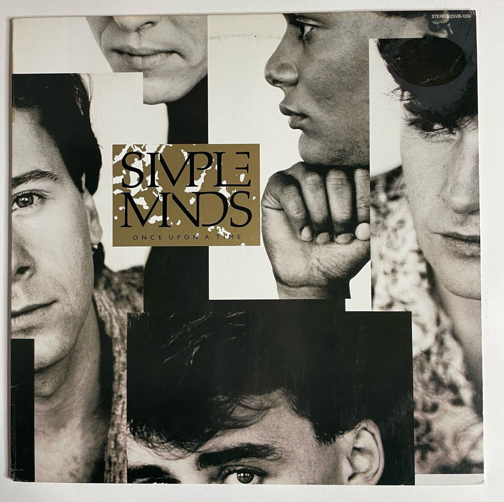 Винтажная виниловая пластинка LP Simple Minds Once Upon A Time (Japan 1985) (No Obi)