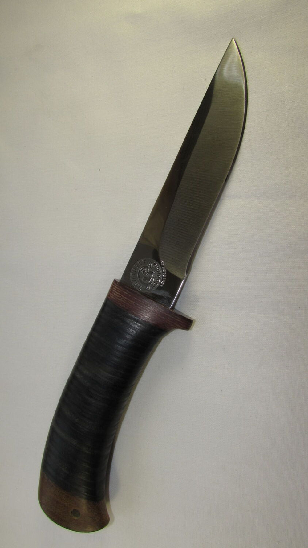 Нож туристический НС-16 сталь 40Х10С2М наборная кожа (Златоуст)