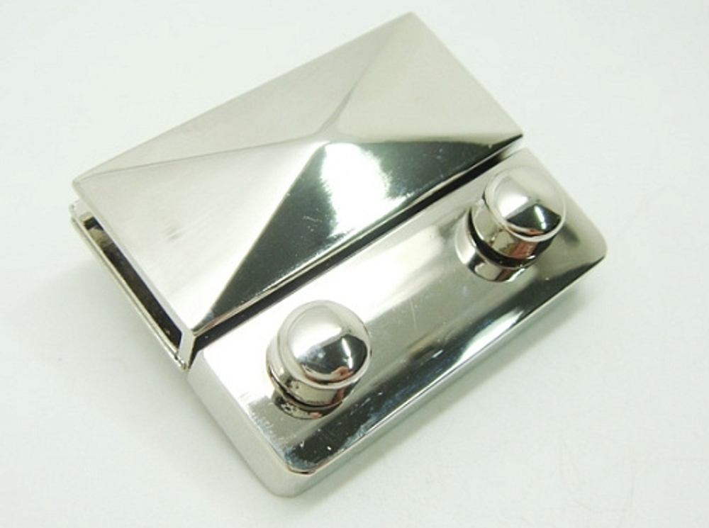 Замок задвижка на винтах Фурла Серебро