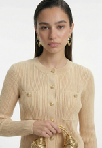 Кардиган с пуговицами