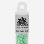 Японский бисер TOHO Round 8/0 (№144), жемчужный глянцевый