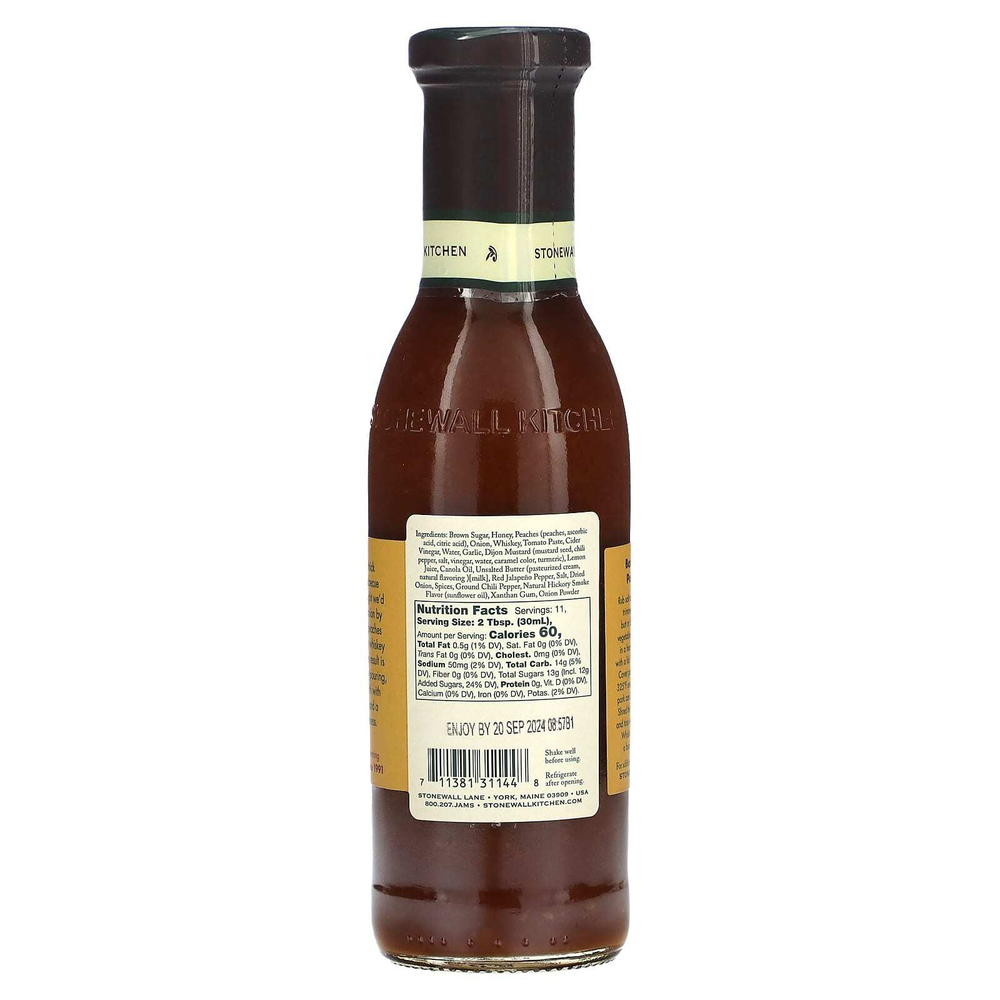 Stonewall Kitchen, Smokey Peach Whiskey Sauce, 11 fl oz (330 ml)