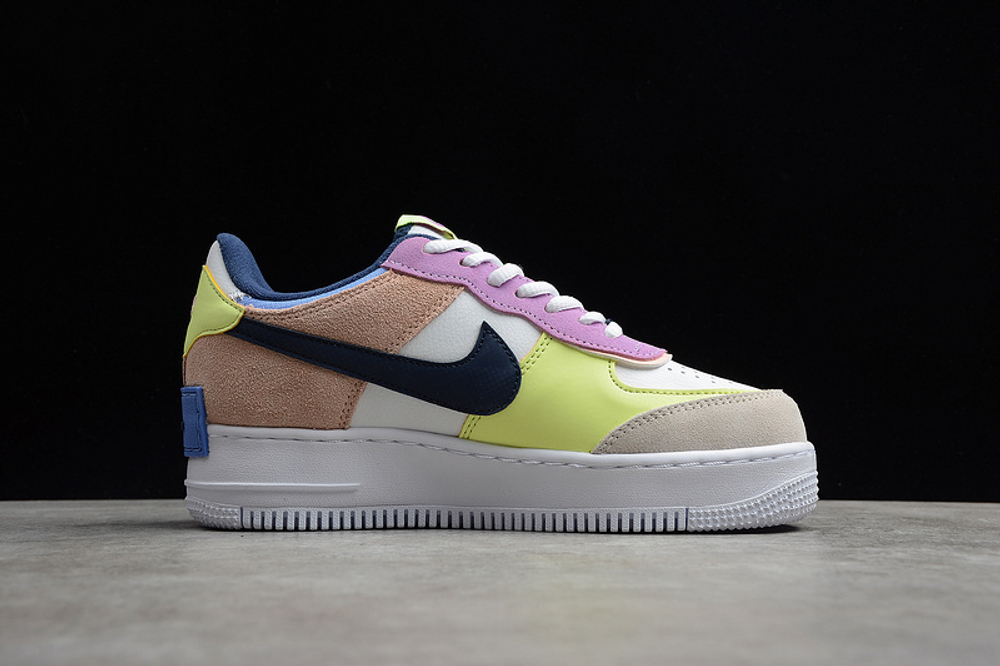 Nike Air Force 1 Low Shadow Photon Dust Crimson Tint