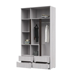 Валенсия ШК 013 Шкаф 3-х дверный с ящиками