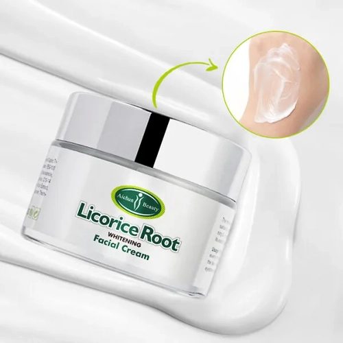 Противовоспалительный крем для лица с корнем солодки против пигментных пятен Aichun Beauty Licorice Root Anti-Freckle Facial Cream, 50г