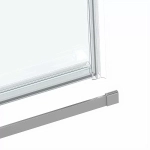 Душевая дверь Vincea Como Soft 110 VDS-1CS110CL стекло прозрачное/профиль хром