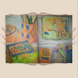 Пряжа и иголка - оригинальная техника рукоделия. Е. Дмитриева-Макерова