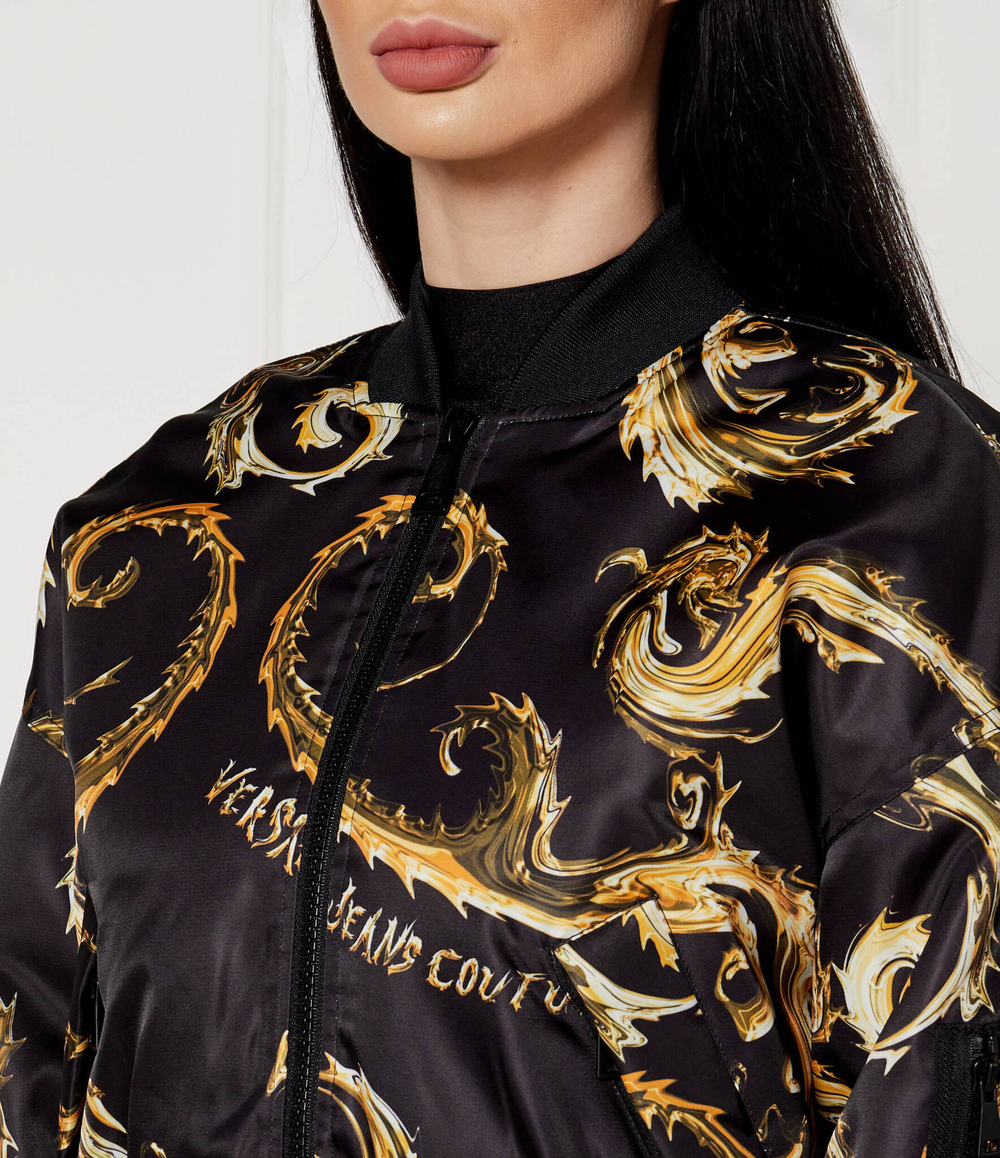 Куртка бомбер Versace Jeans Couture - черный(77HAS408CQD64)