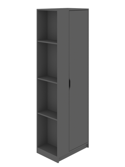 Шкаф РИЧИ-1 /600*1900*400/ правый хаки / хаки