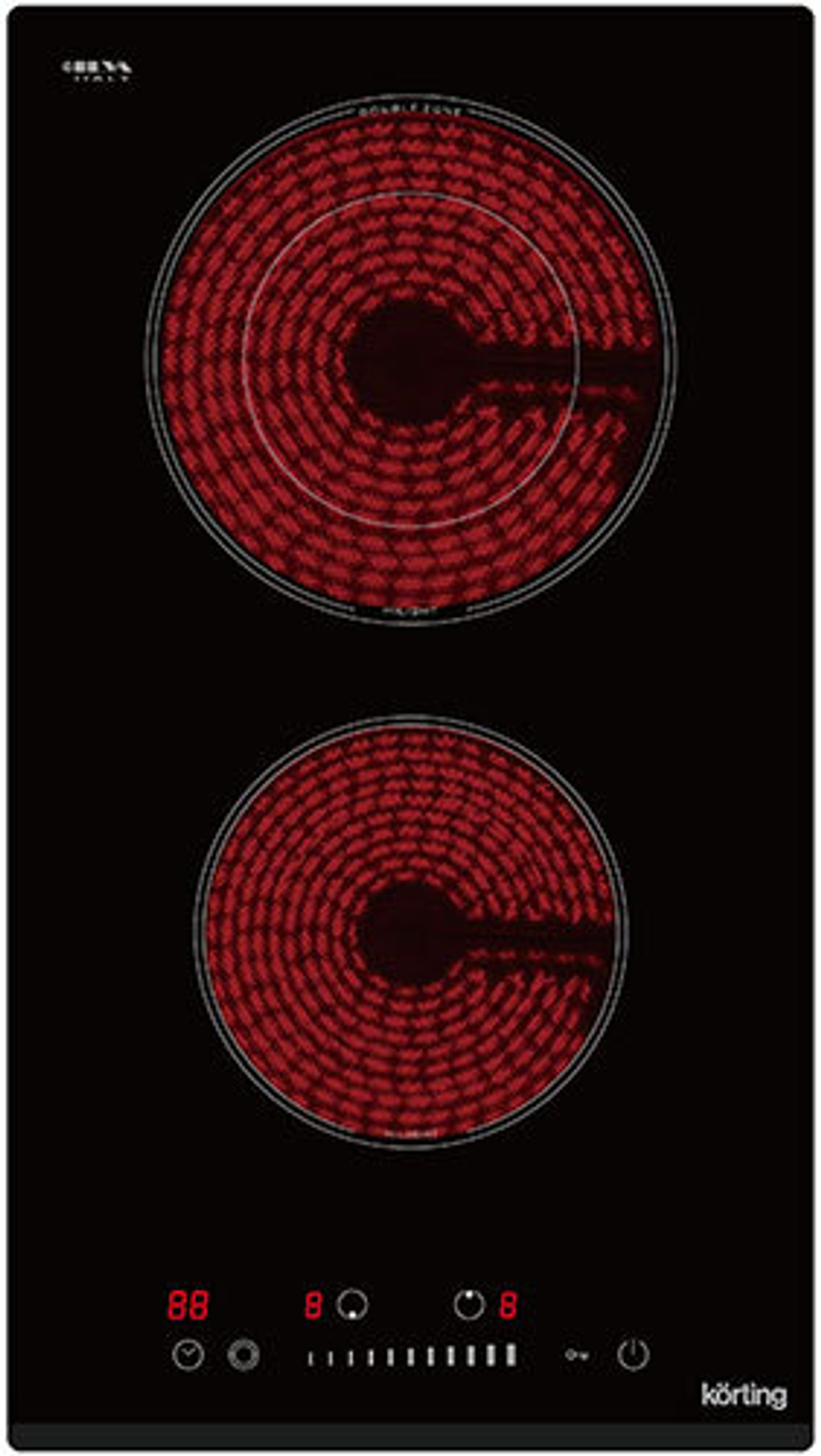 Электрическая варочная панель Korting HK 32024 B