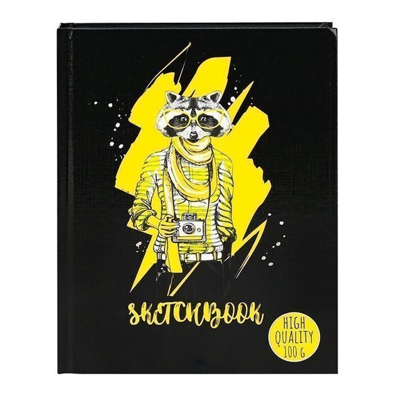 Bloknot \ Блокнот \ Notebook Sketchbook Енот