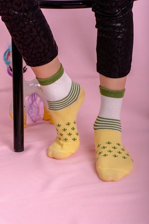 Детские носки высокие Кукуруза