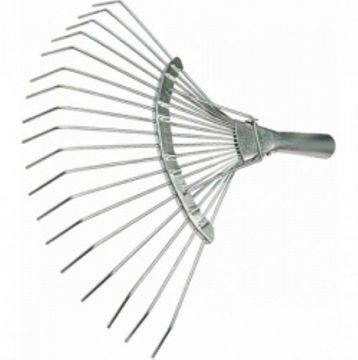 Грабли веерные проволочные крашеные 18 зуб