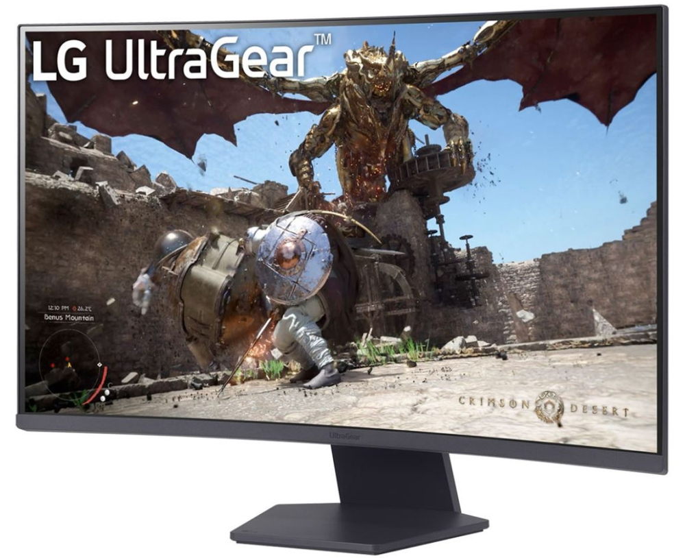 Монитор 31,5" LG UltraGear 32GS60QC-B