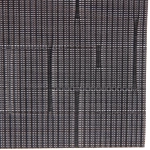 Салфетка на стол 30*45см «Строчка» плетеная, черная