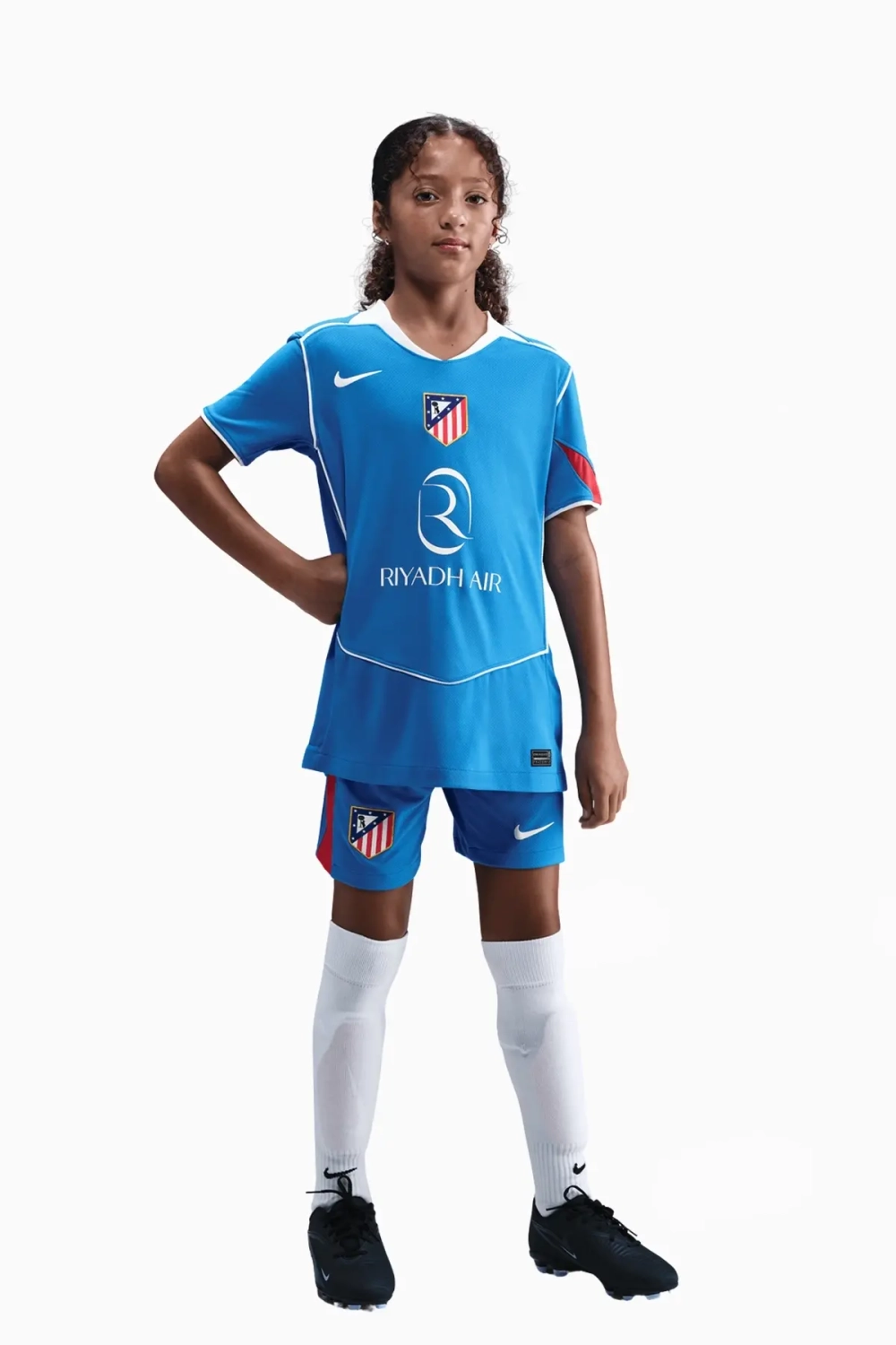 Футболка Nike Atletico Madrid 25/26 3rd Stadium Junior - синий