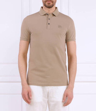 Поло Passenger BOSS ORANGE - хаки(50472668)